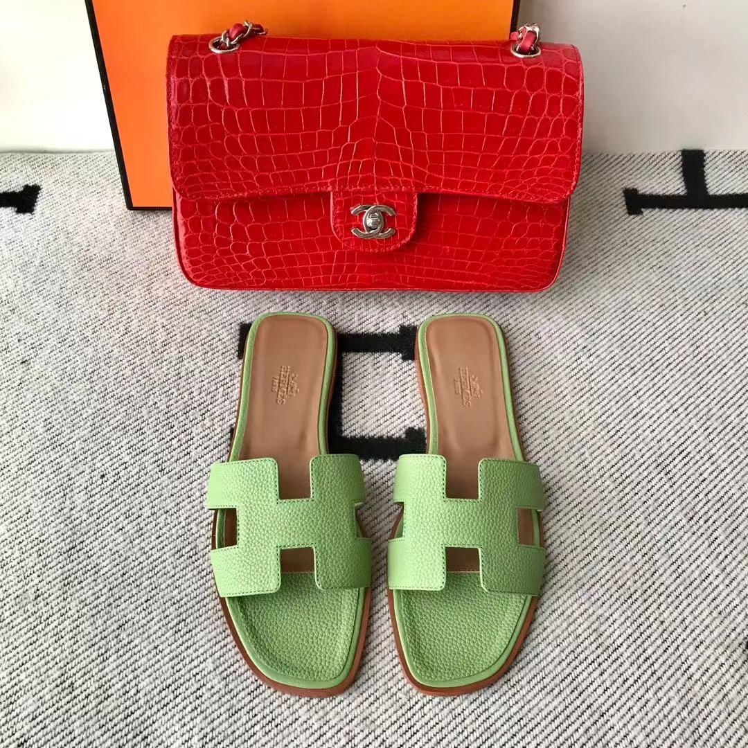 에르메스 올수공 오란 슬리퍼 샌들 토고 19